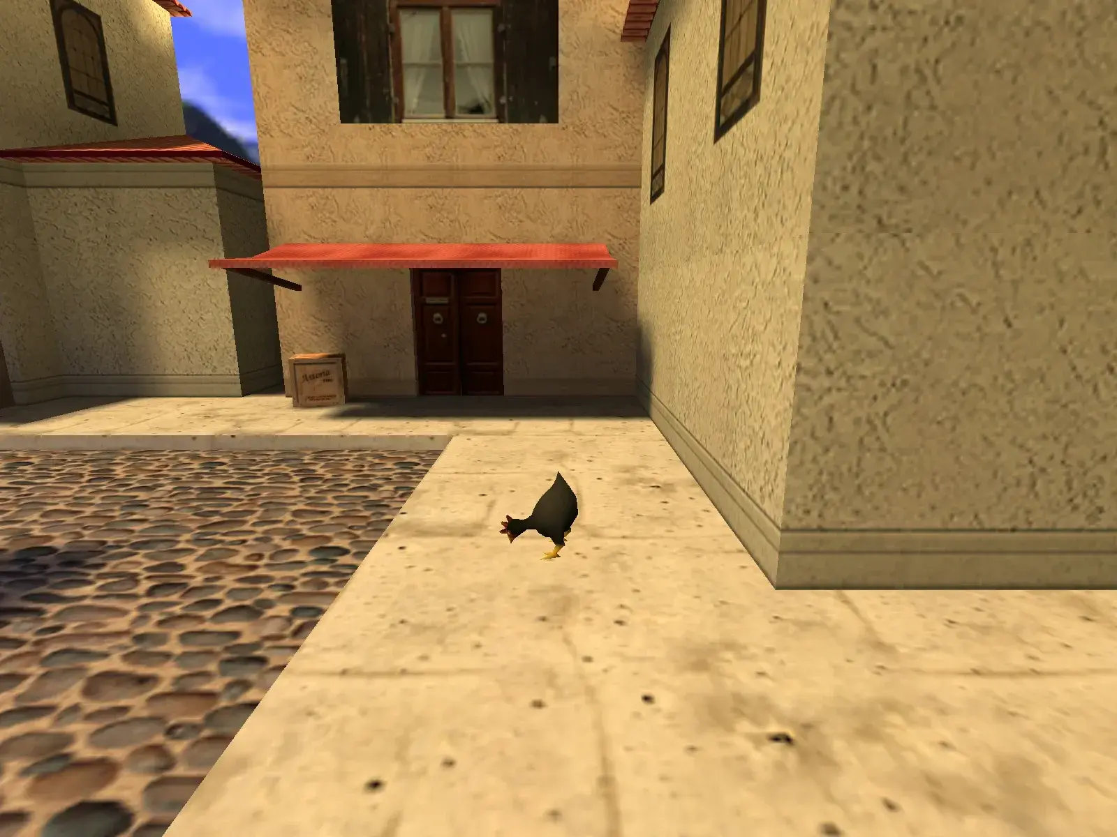 Black Chicken, HD Version — cs_italy, the market street from the other side