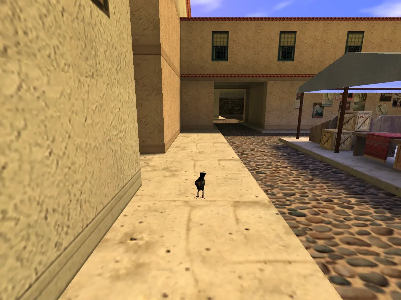 Crow — cs_italy, the market street