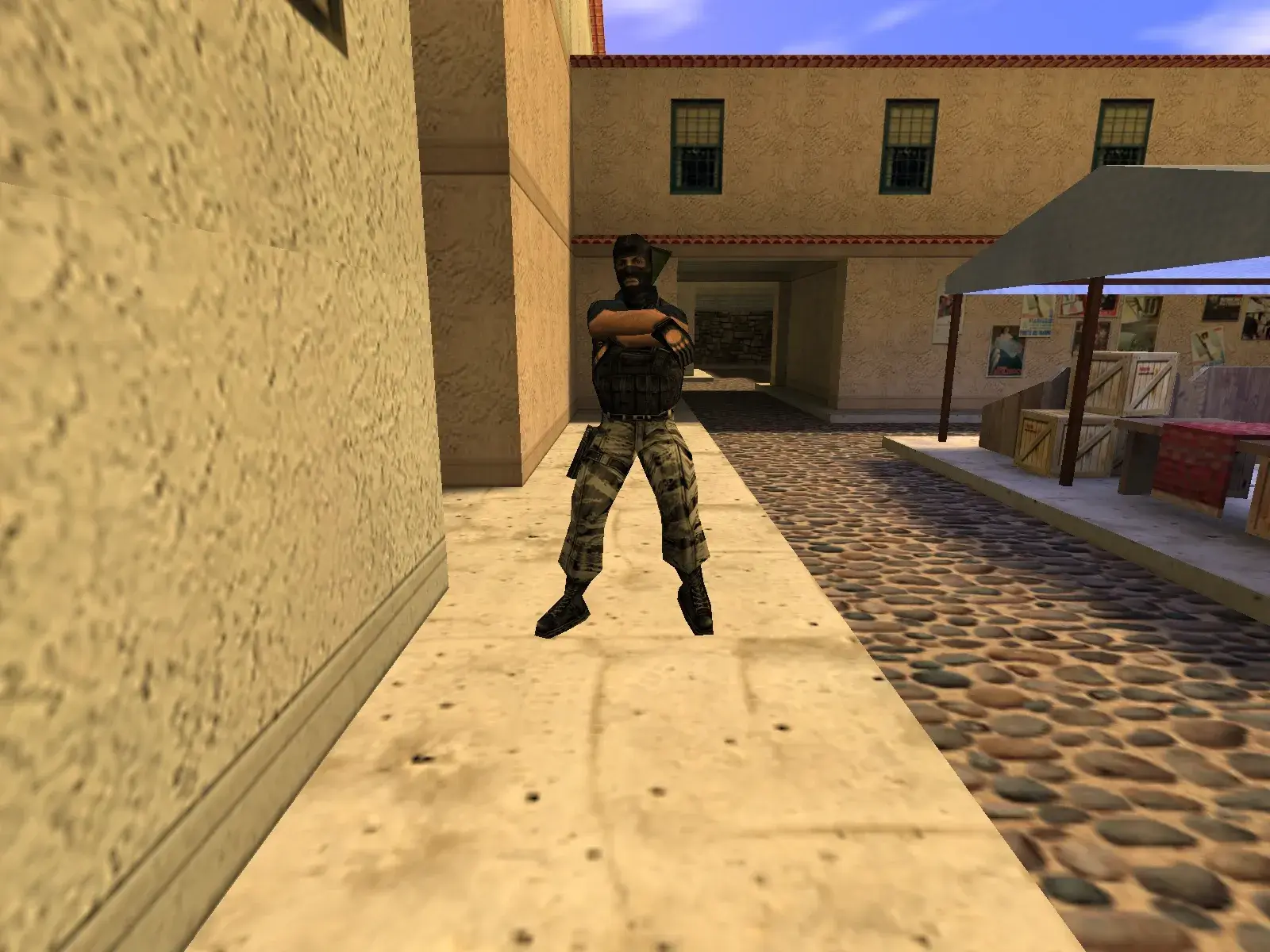 Dancing Terrorist — cs_italy, the market street