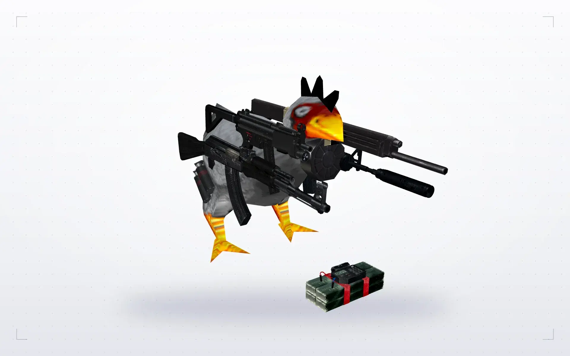Die-Hard Chicken, HD Version — preview 2
