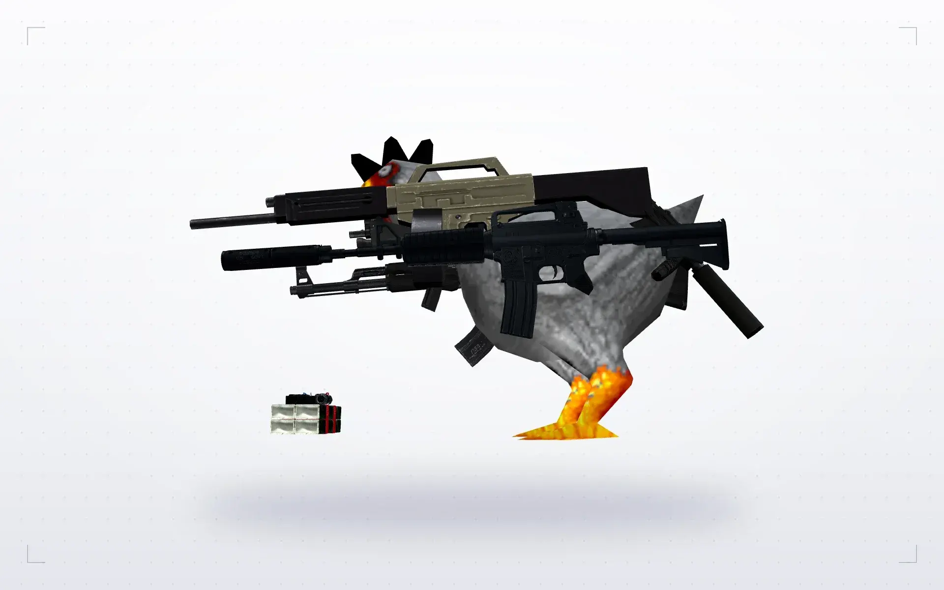 Die-Hard Chicken, HD Version — preview 3