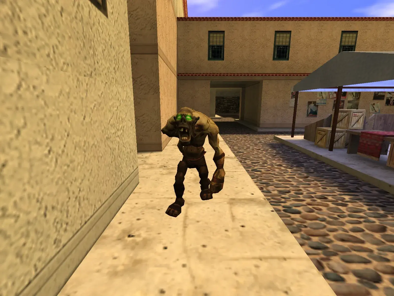 Dota 2 Zombie — cs_italy, the market street