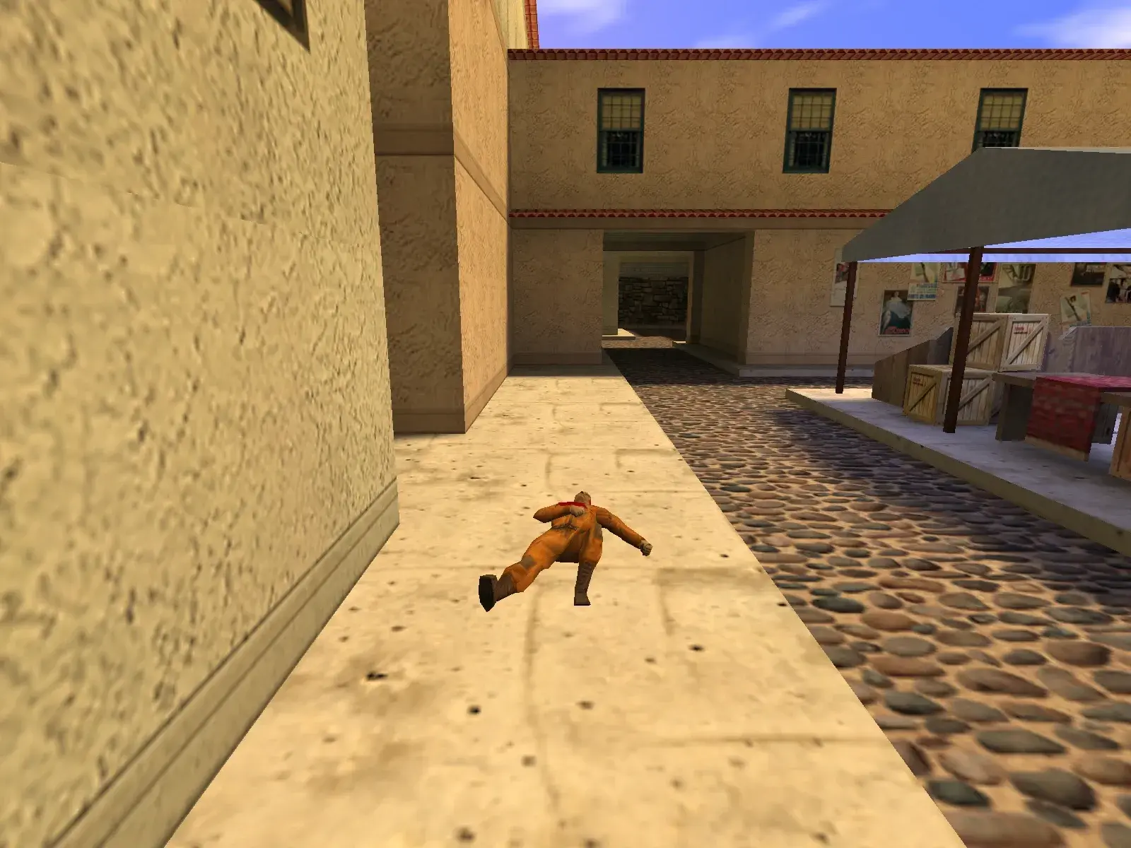 Fallen Hostage — cs_italy, the market street