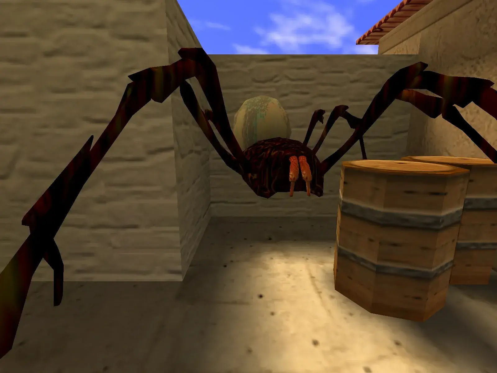 Huge Spider — cs_italy, by the barrels