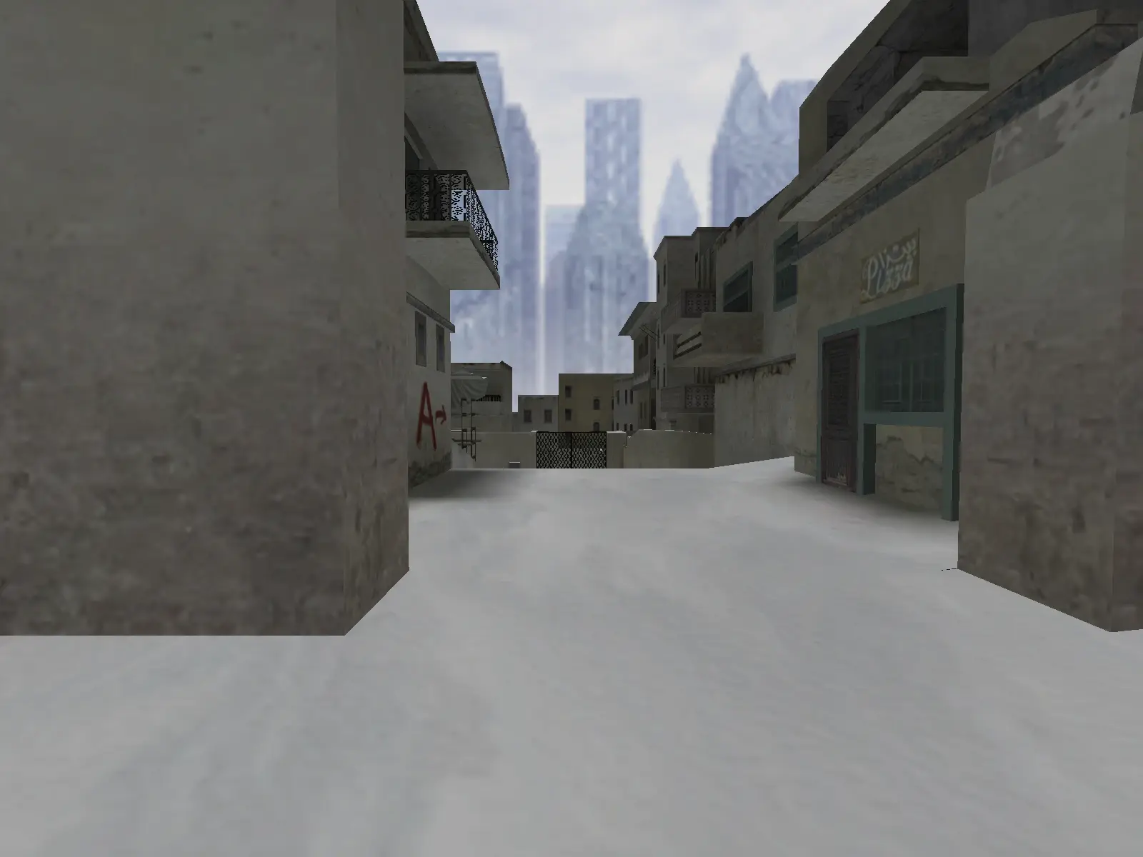 css_dust2winter_go — view