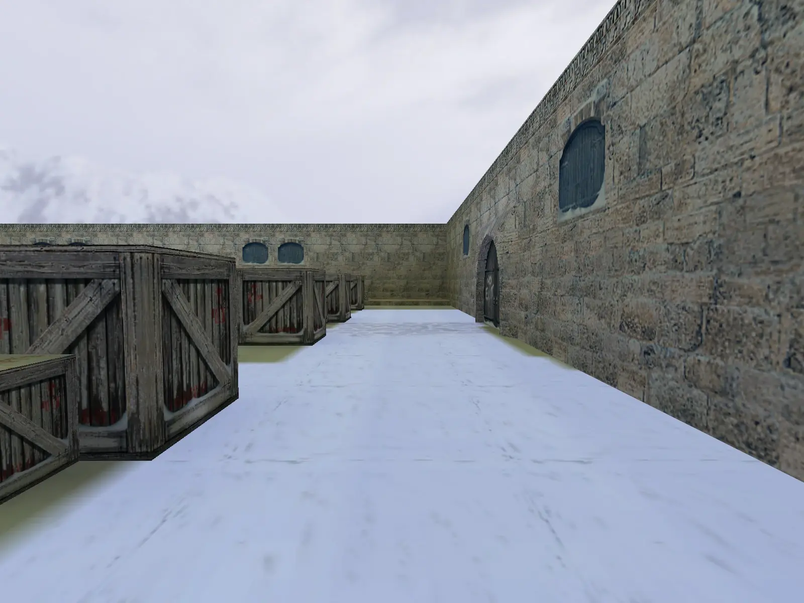 awp_winterdust — terrorist spawn area