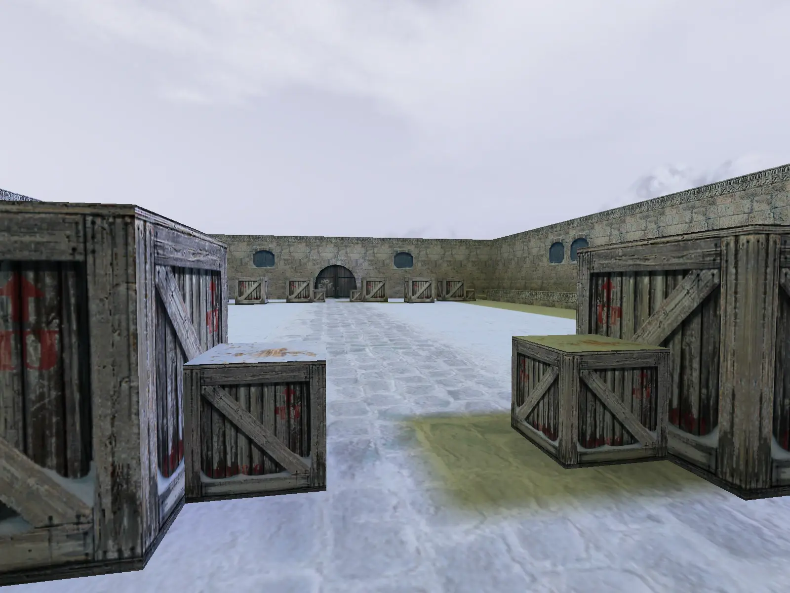 awp_winterdust — terrorist spawn