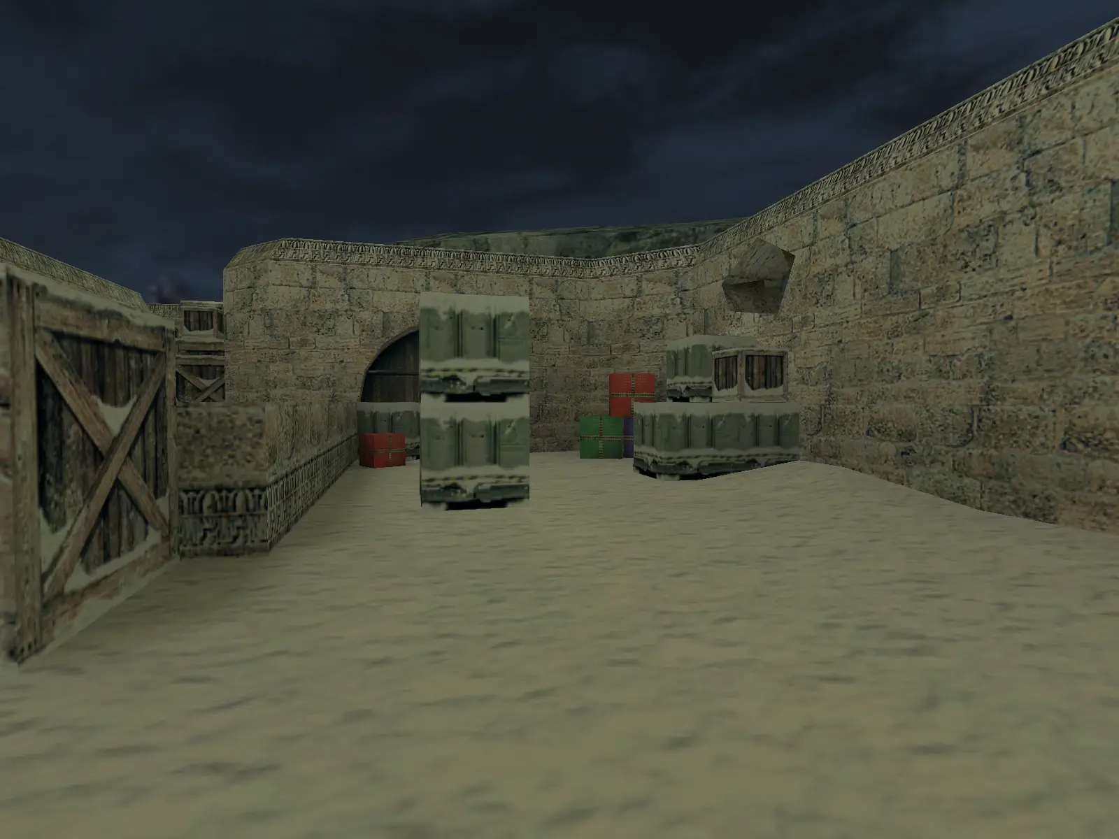 de_dust2_xmas — bomb site
