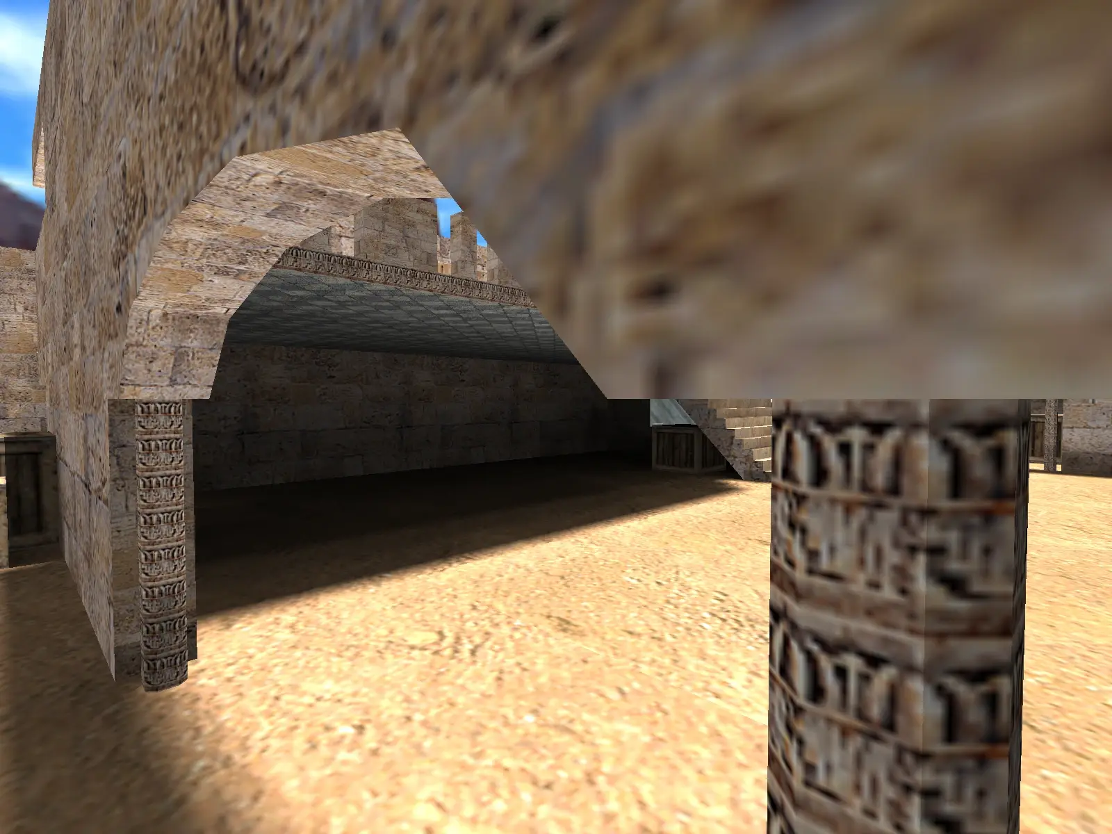 cs_2desert — counter-terrorist spawn area