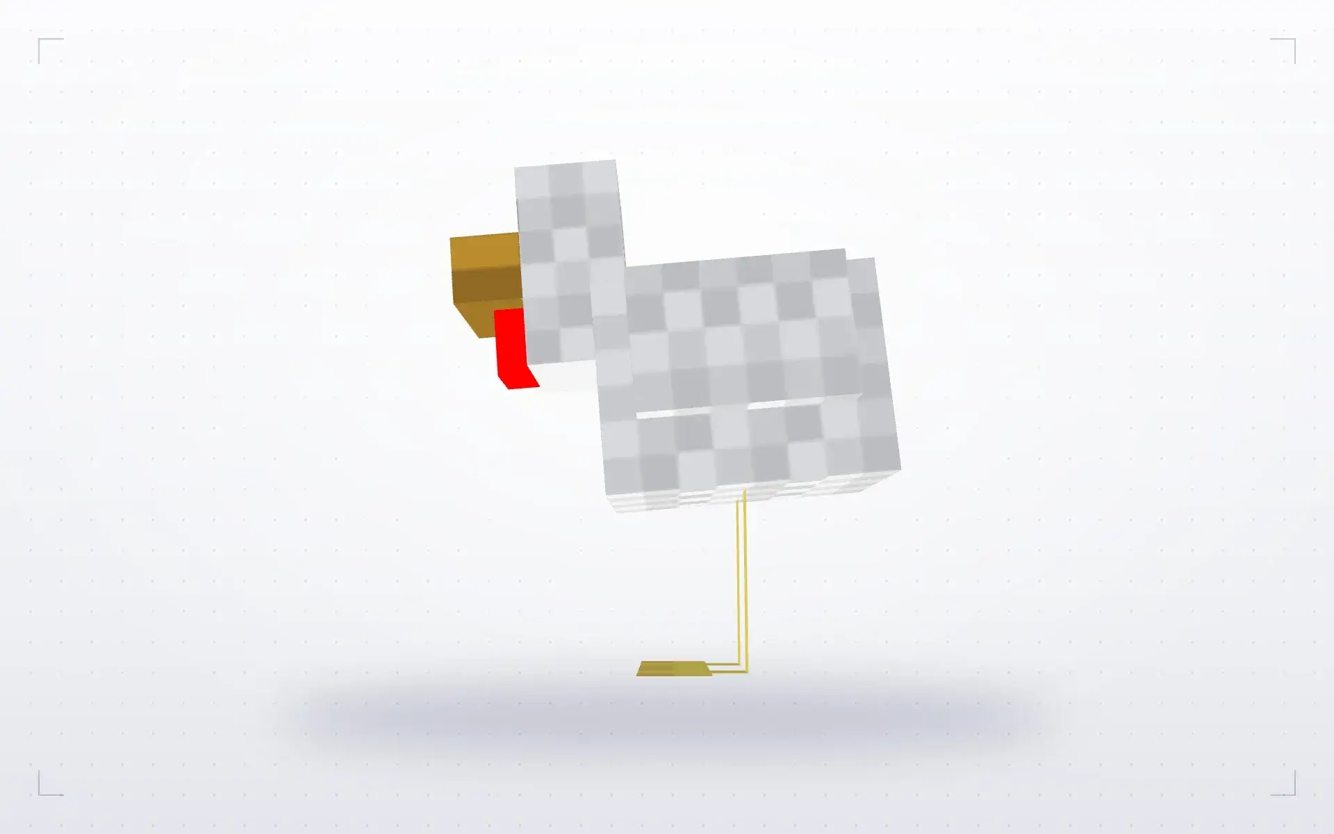 Minecraft Chicken — preview 3