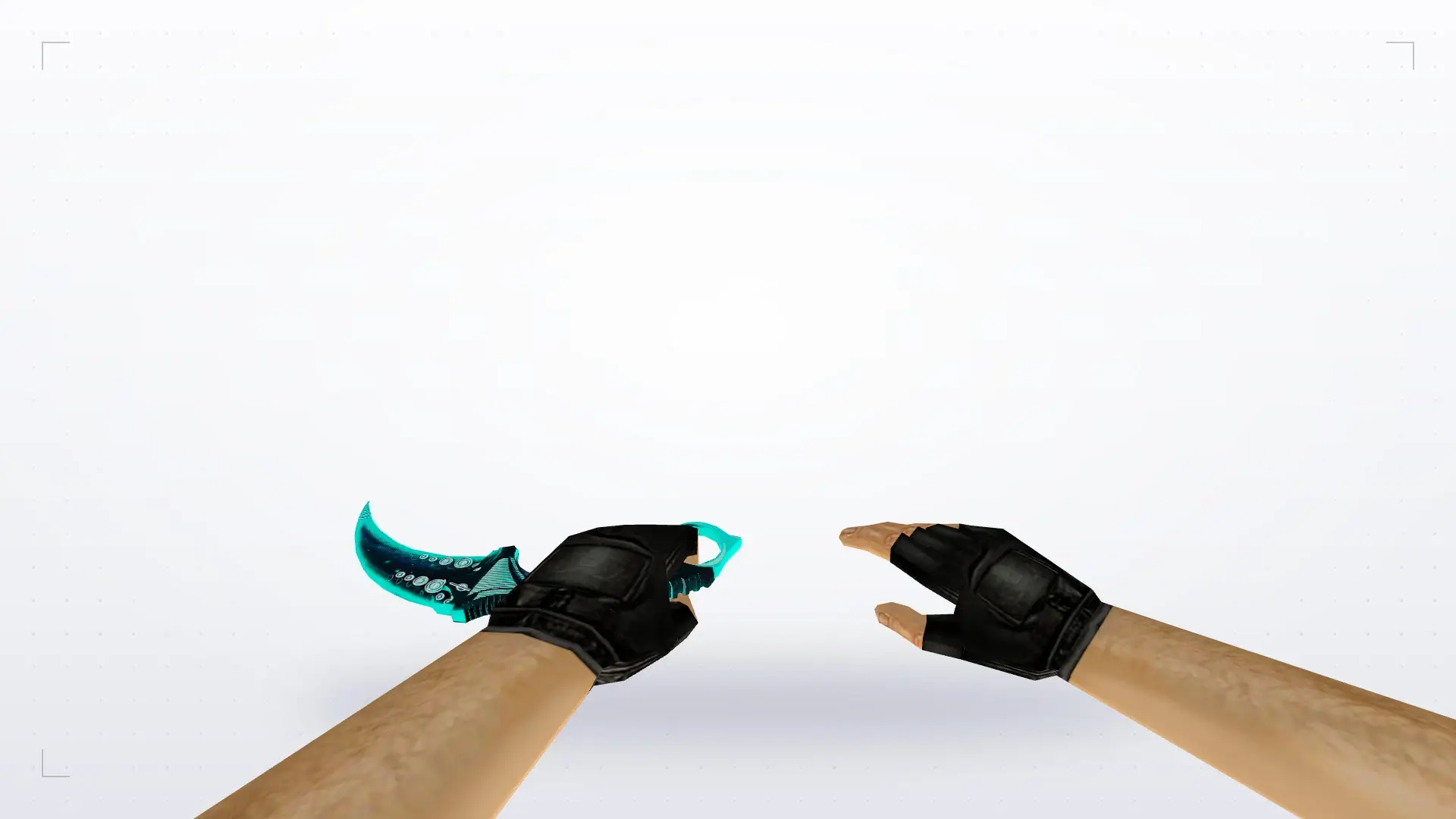 Karambit | Blue Dreamer — first person