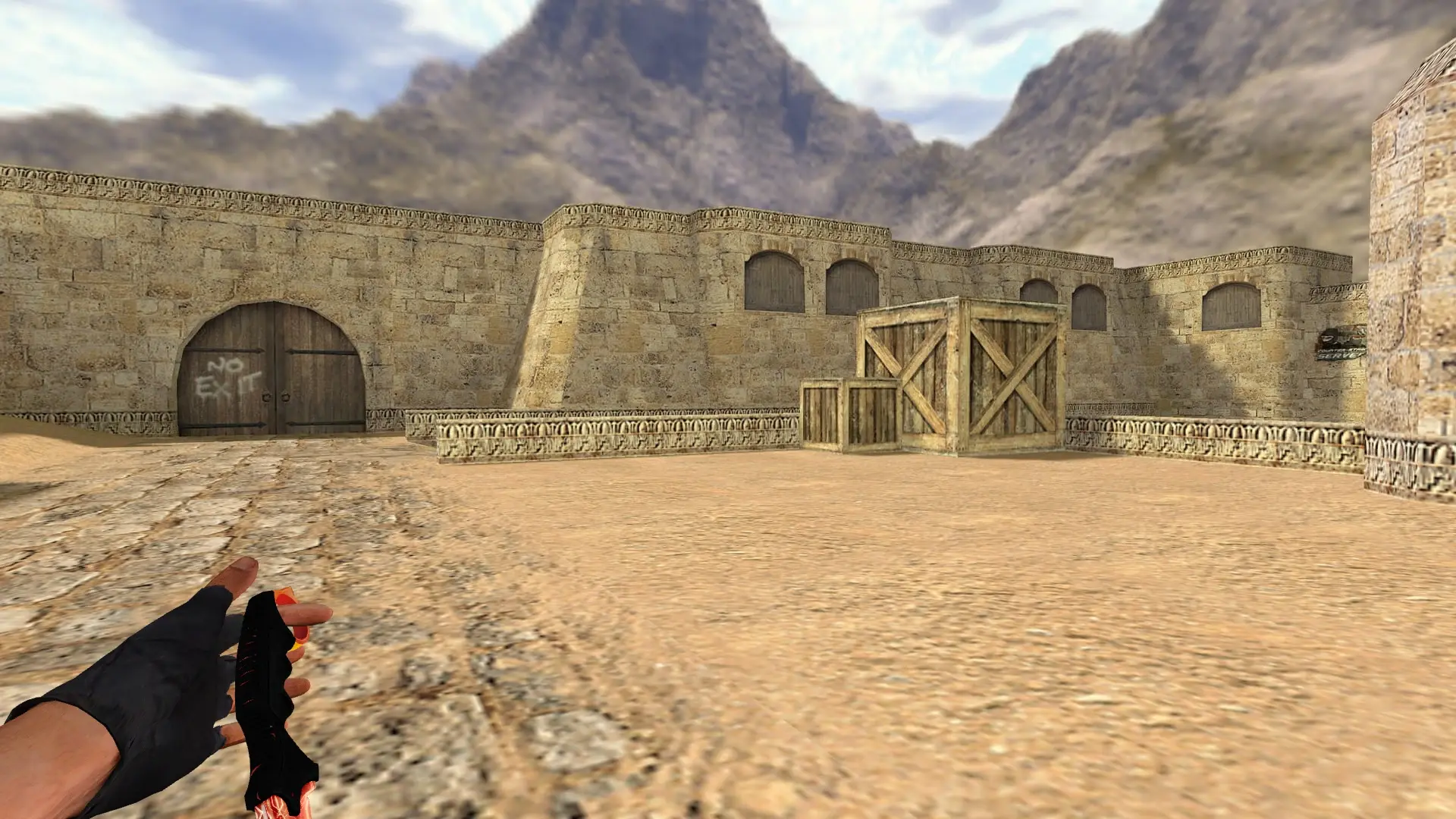 Karambit | Bronze — de_dust2 (first person)