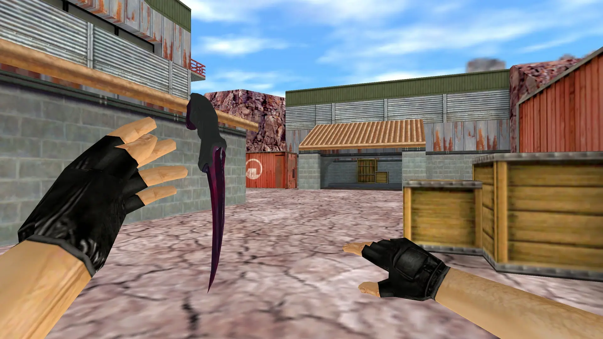 Karambit | Doppler Phase 2 — de_nuke (first person)