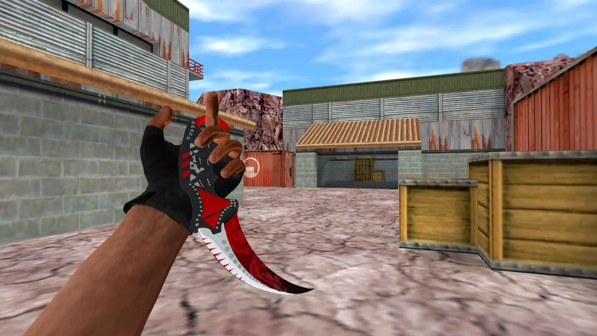 Karambit | Draginix — de_nuke (first person)
