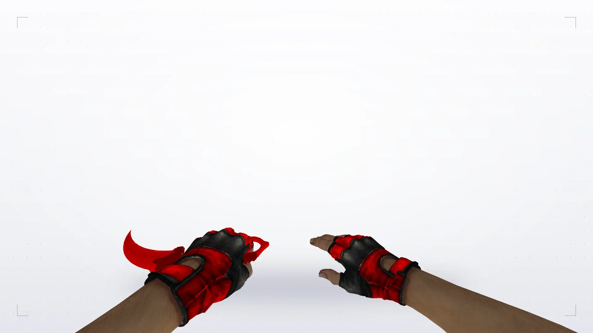 Karambit | Fire — first person