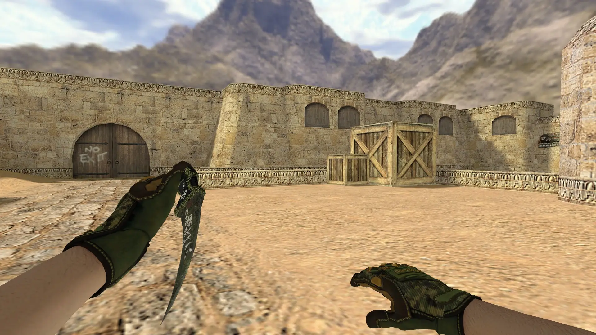 Karambit | Flashback — de_dust2 (first person)