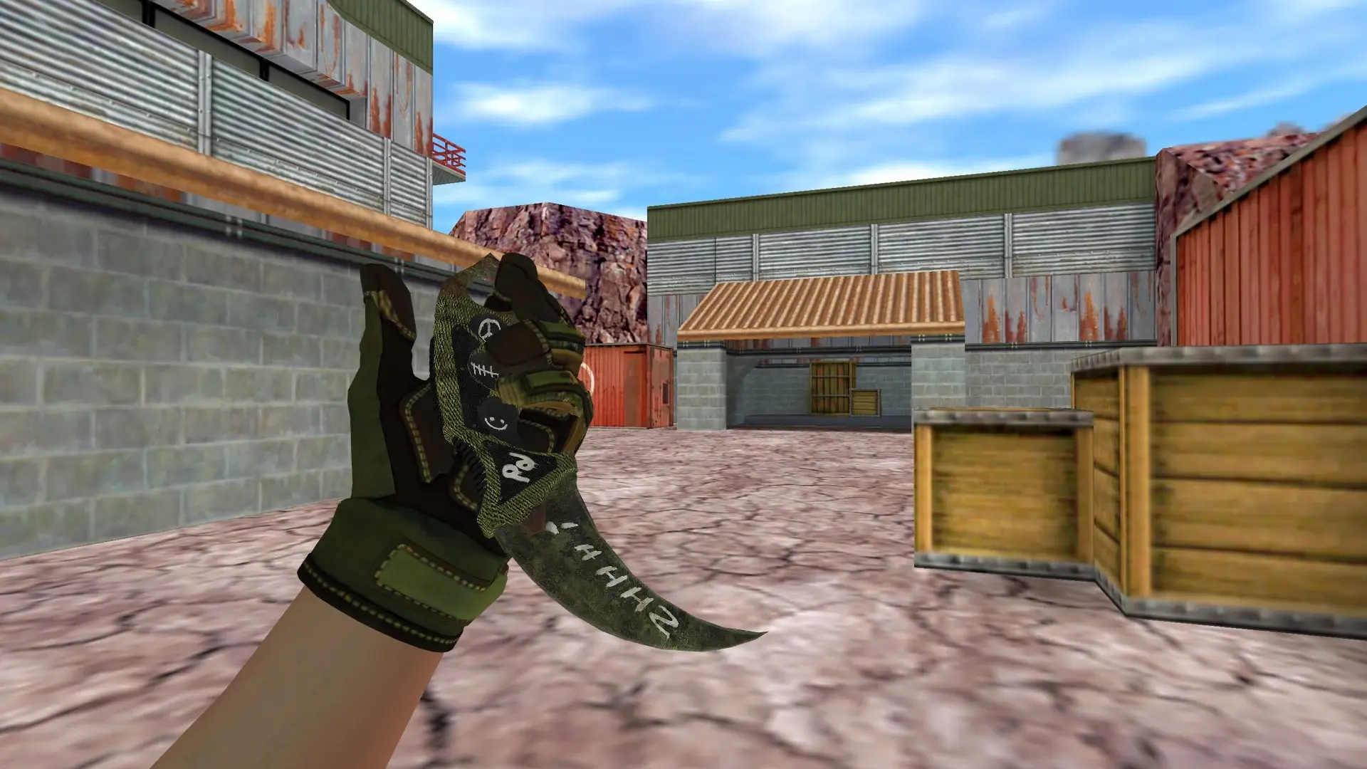 Karambit | Flashback — de_nuke (first person)