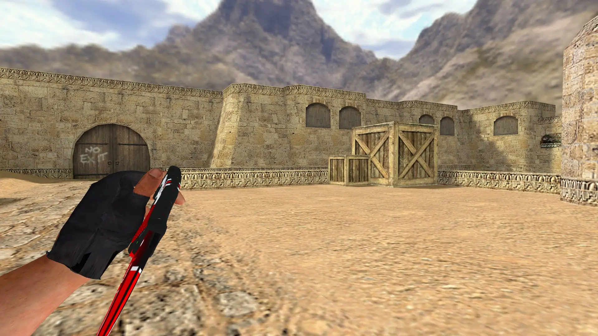 Karambit | Griff — de_dust2 (first person)