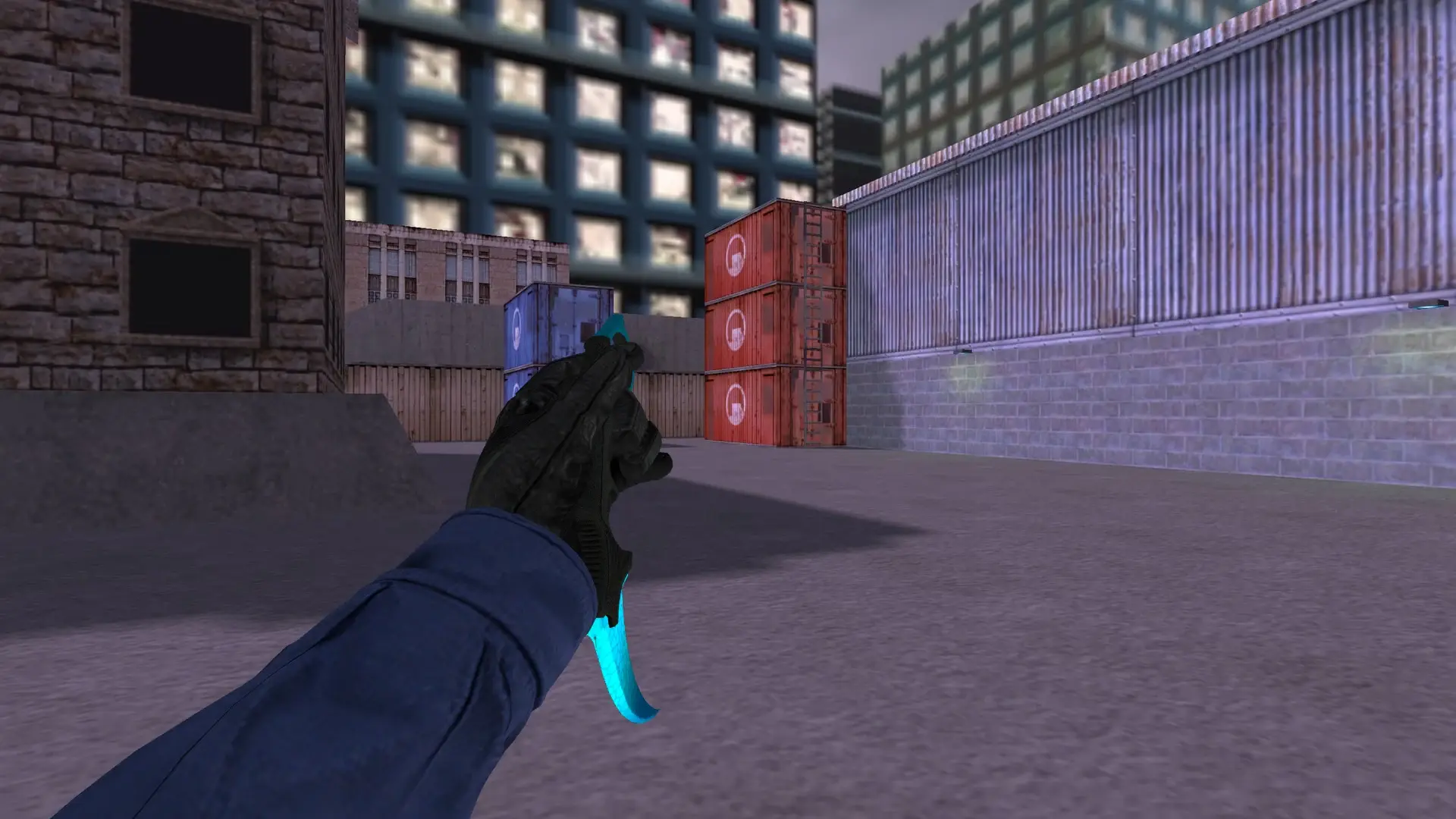 Karambit | Fusion — cs_assault (first person)