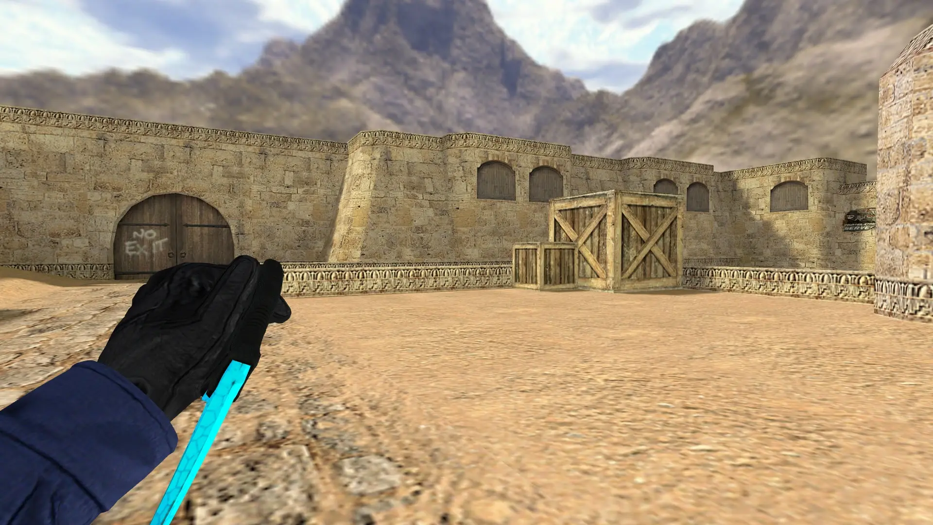 Karambit | Fusion — de_dust2 (first person)