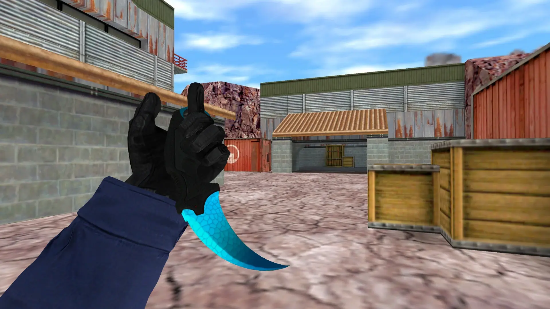 Karambit | Fusion — de_nuke (first person)