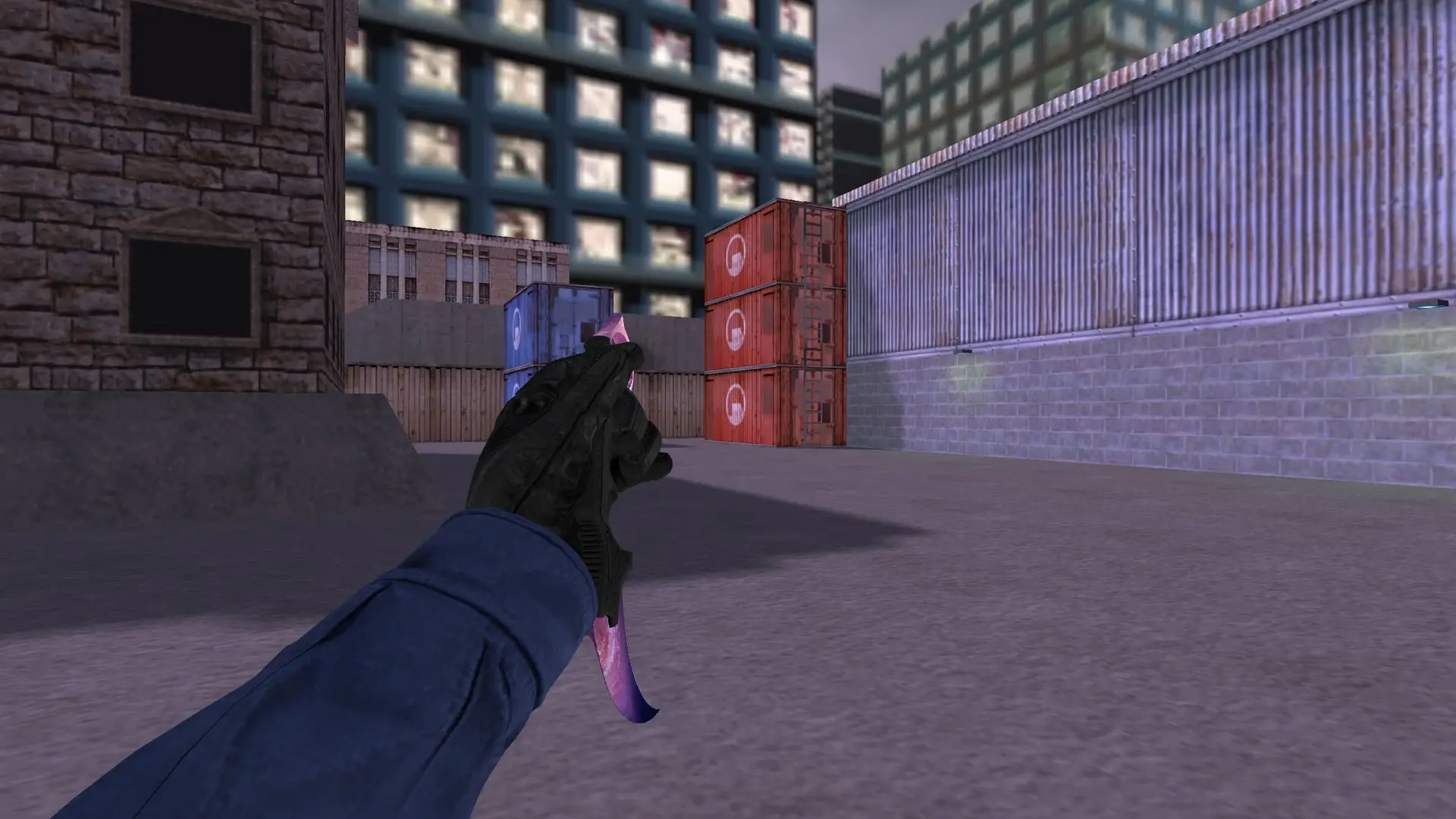 Karambit | Galaxy — cs_assault (first person)