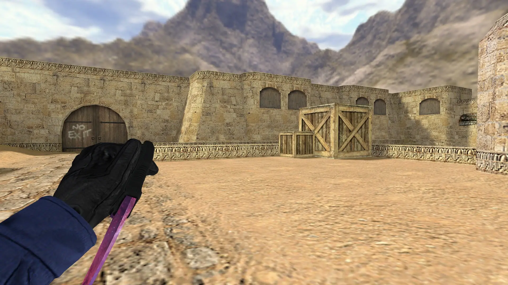 Karambit | Galaxy — de_dust2 (first person)