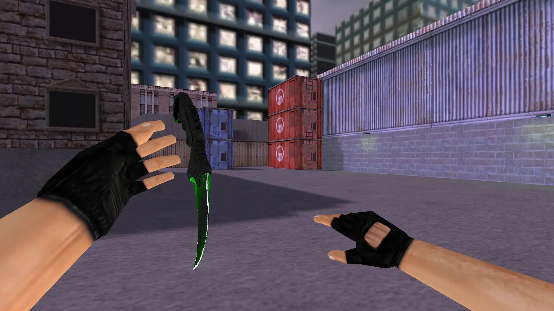 Karambit | Gamma Doppler — cs_assault (first person)