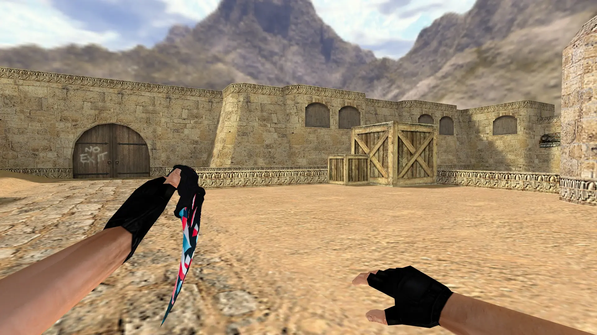 Karambit | Point Disarray — de_dust2 (first person)