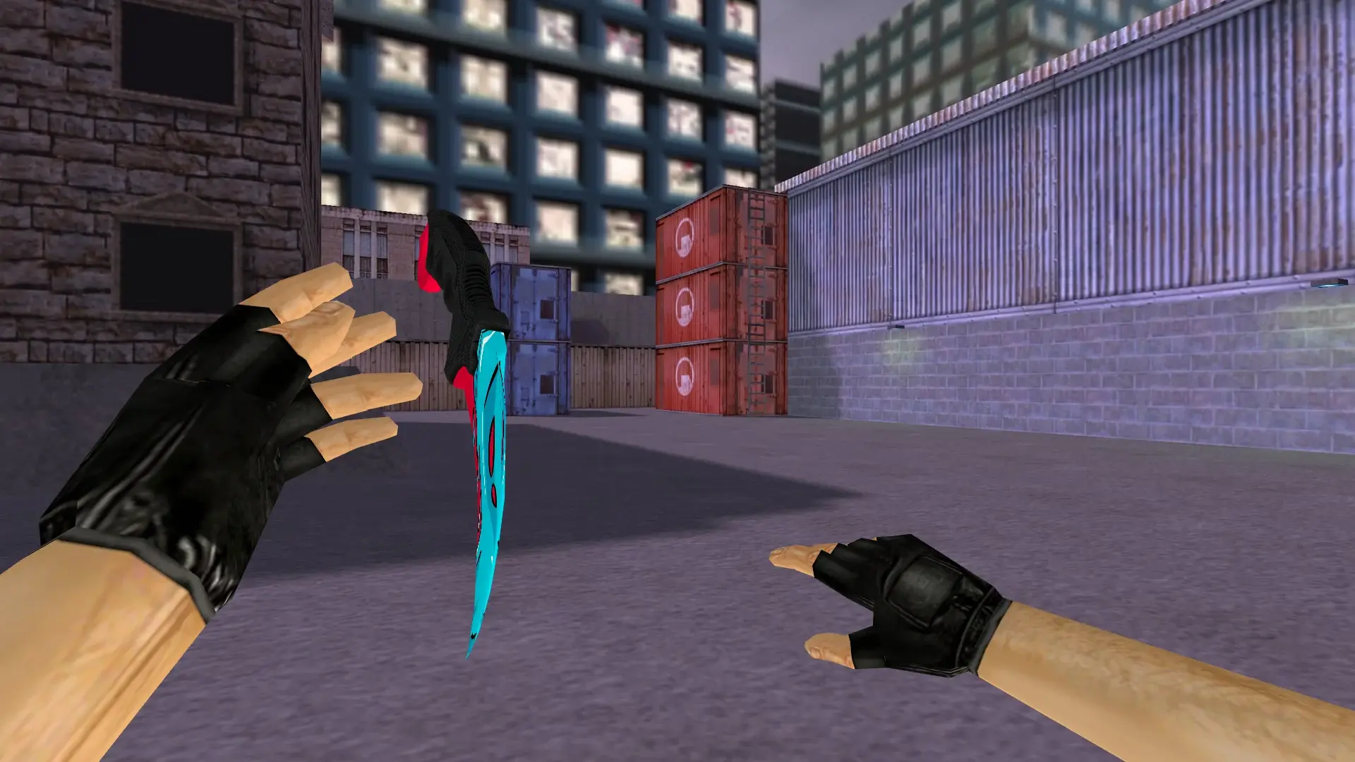 Karambit | Water Elemental — cs_assault (first person)