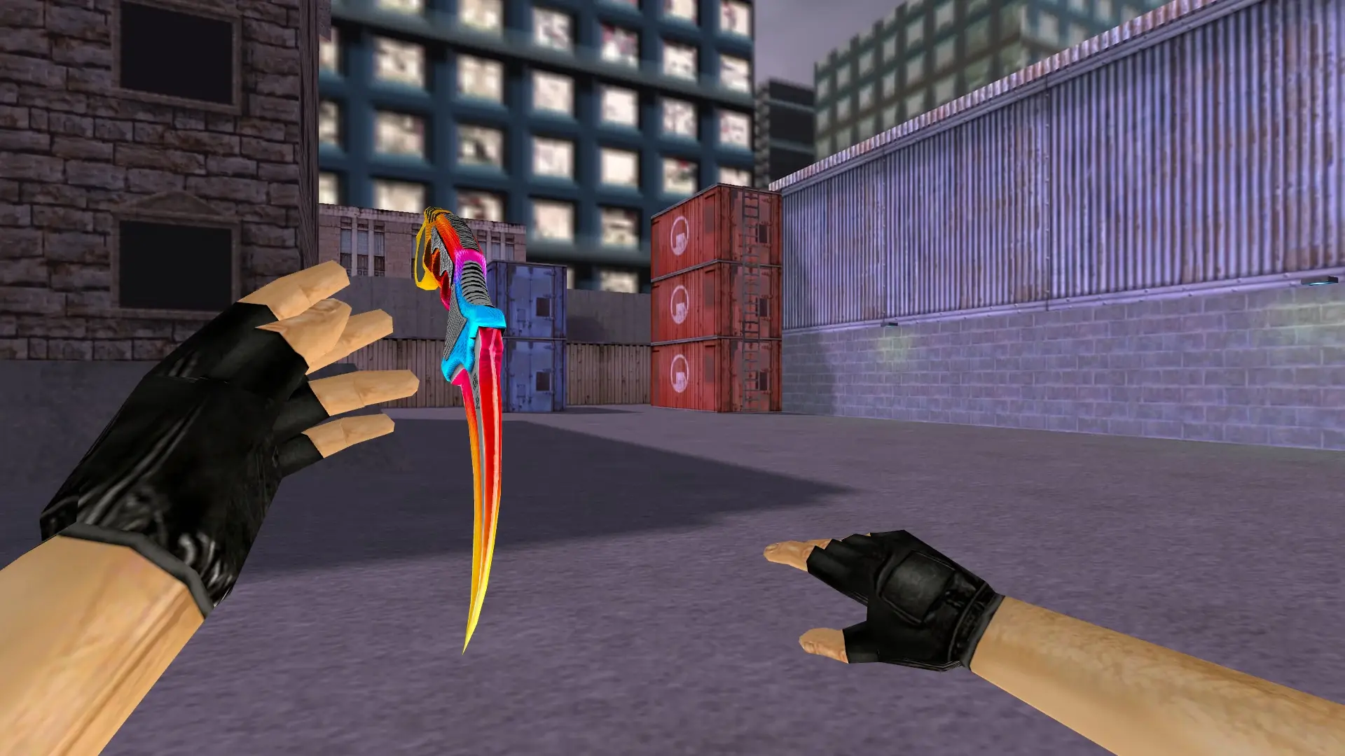 Karambit | Ocassion — cs_assault (first person)