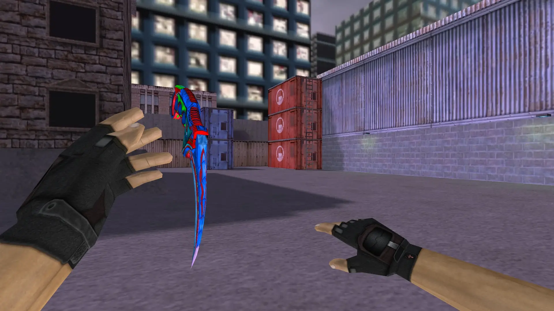 Karambit | Sarex — cs_assault (first person)