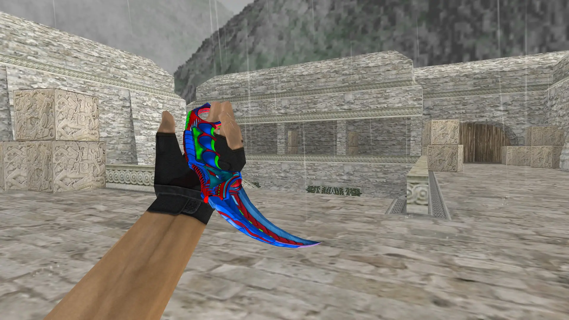 Karambit | Sarex — de_aztec (first person)