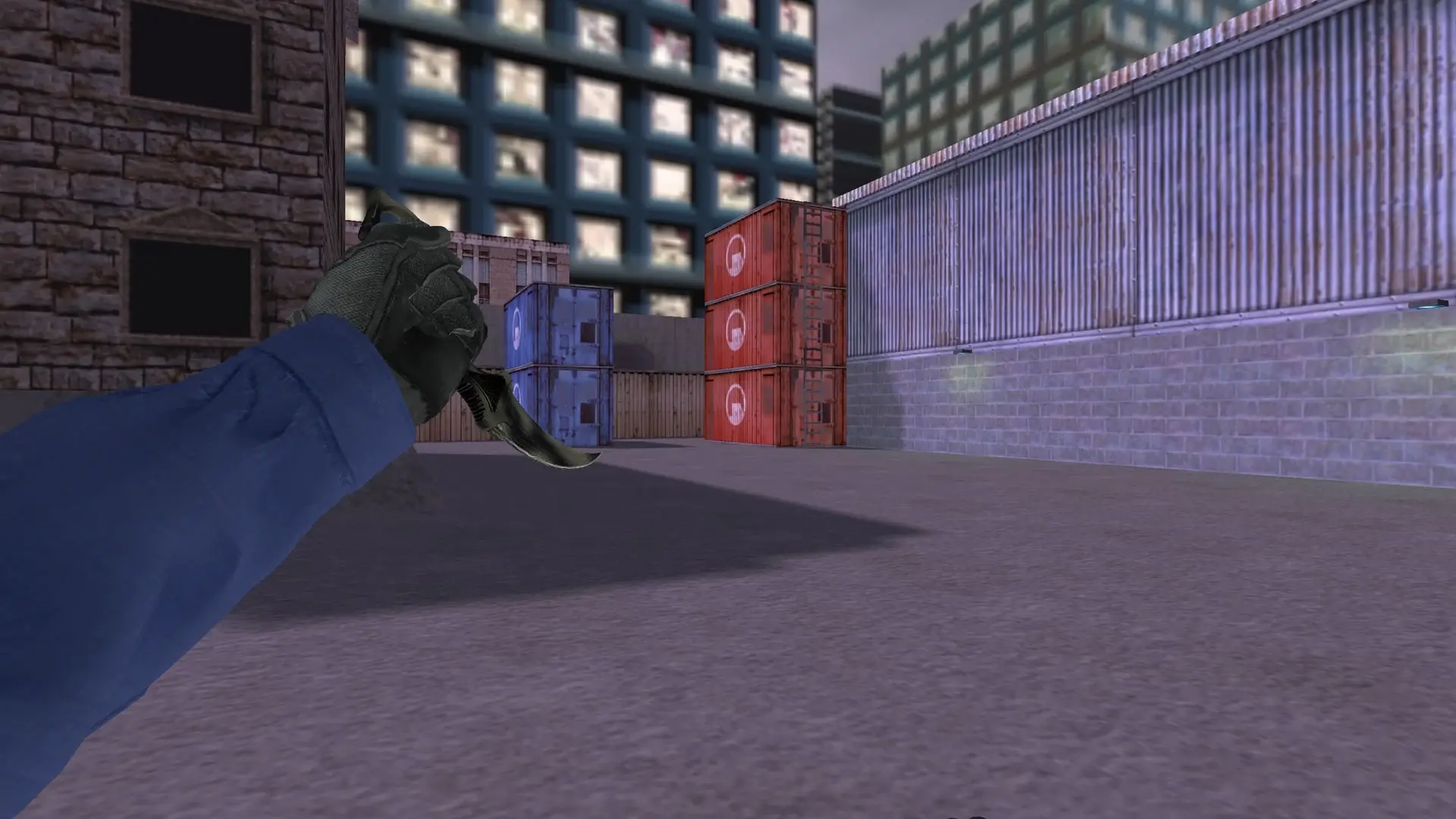 Karambit | Scorched — cs_assault (first person)
