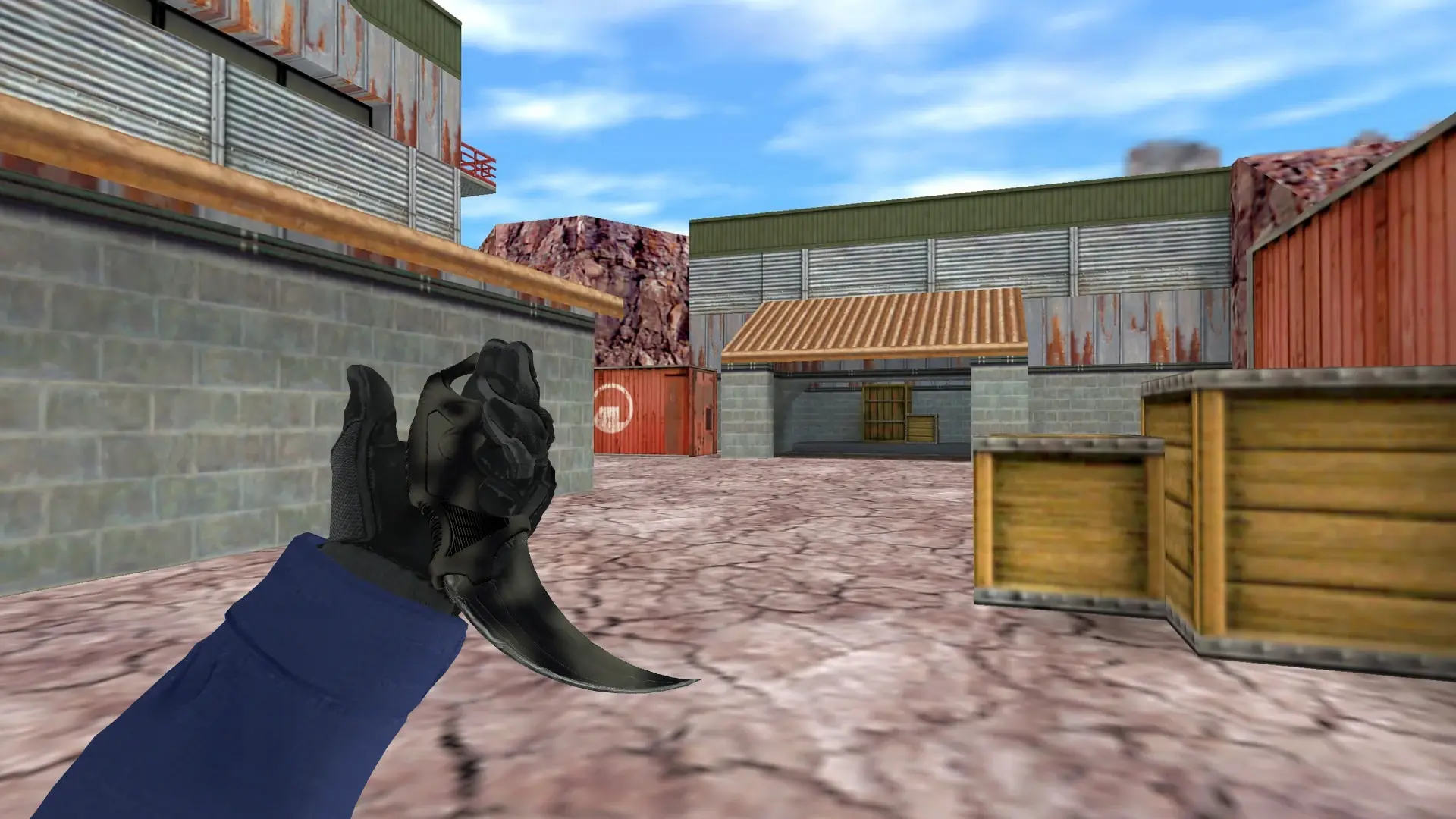 Karambit | Scorched — de_nuke (first person)