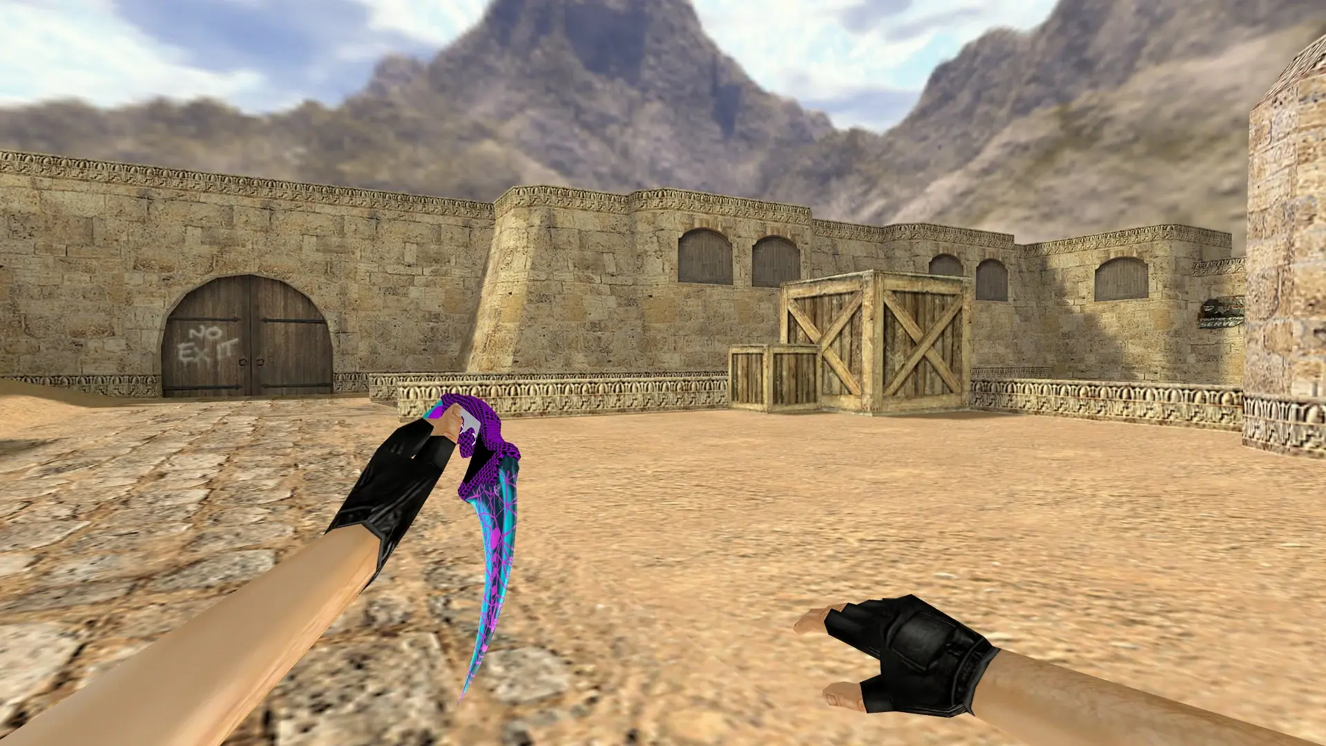 Karambit | Script Booster — de_dust2 (first person)