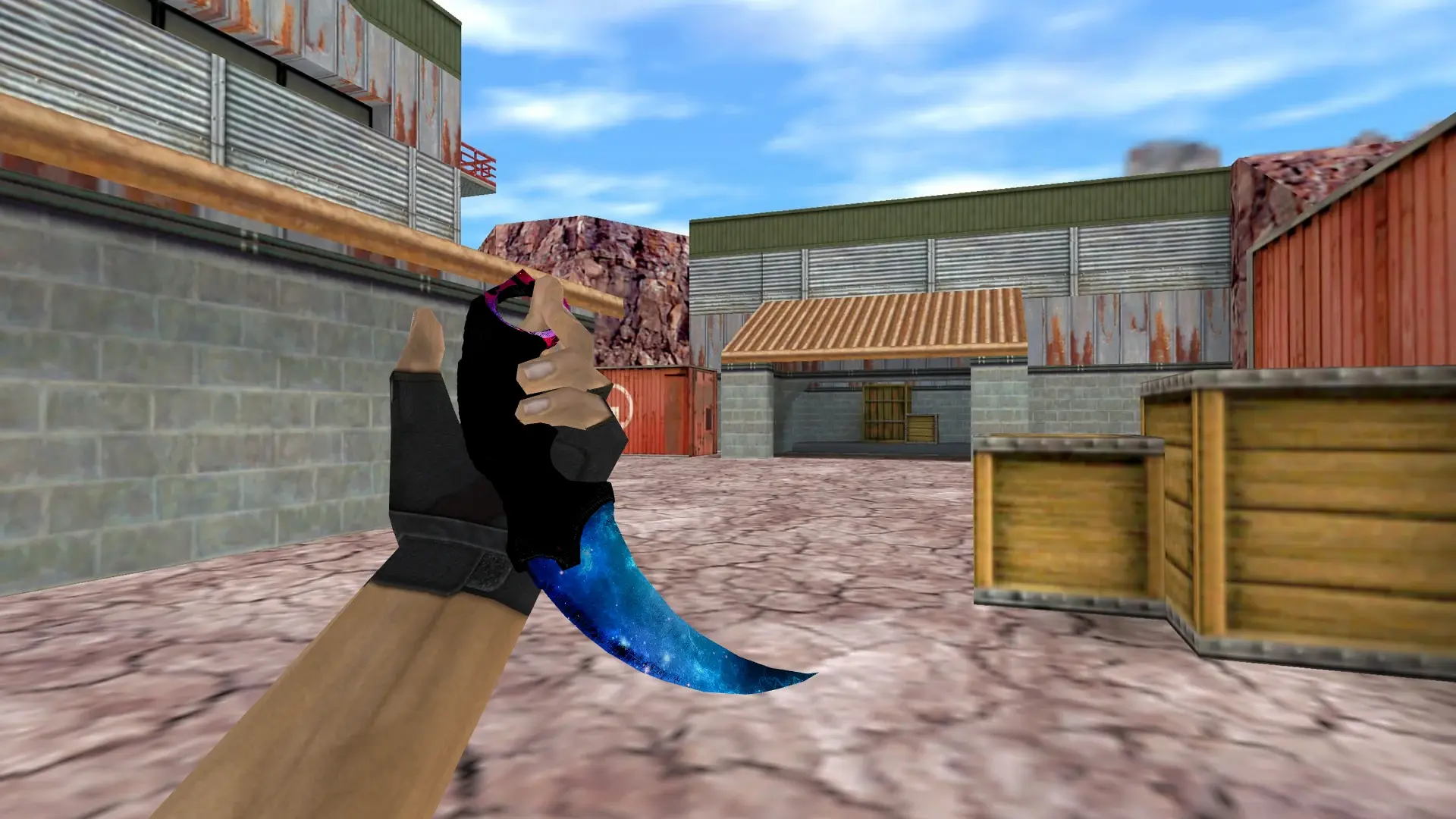 Karambit | Space — de_nuke (first person)