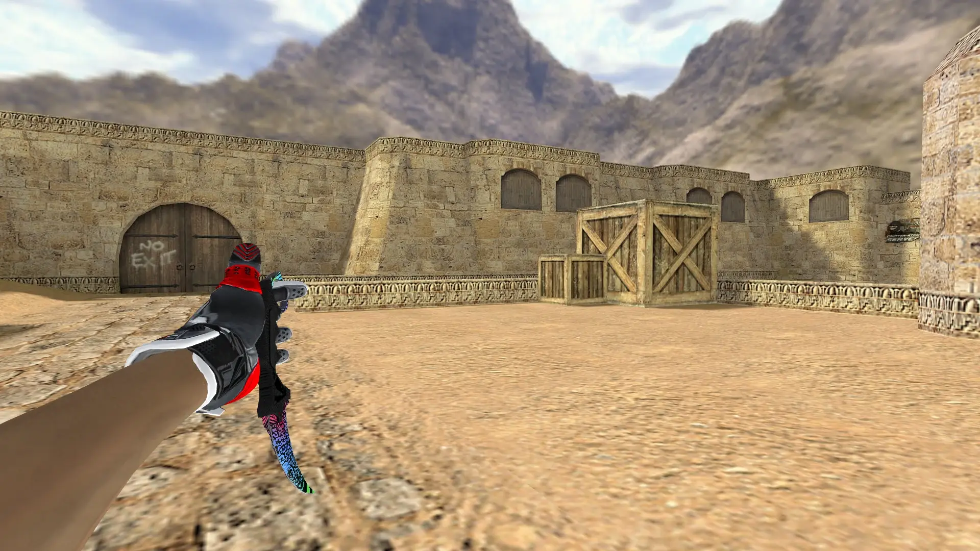 Karambit | Superfurry — de_dust2 (first person)