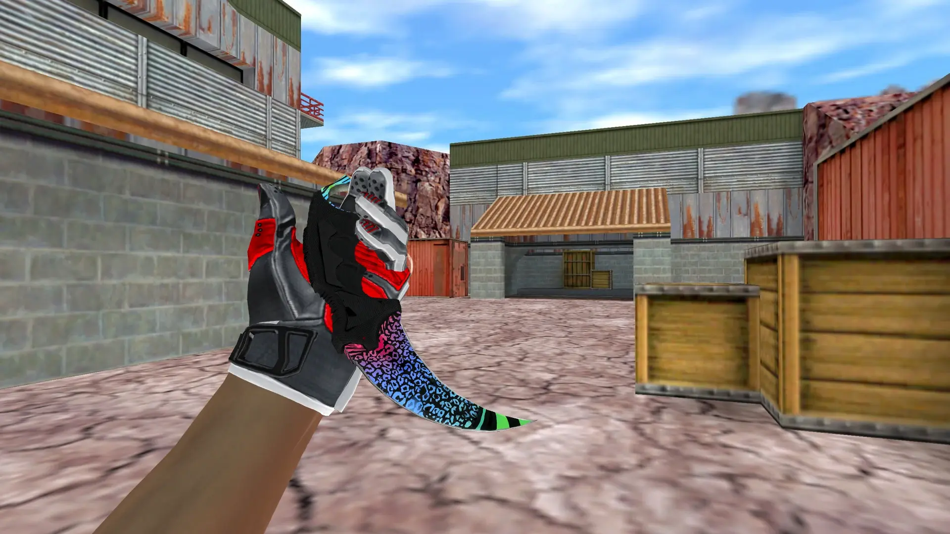 Karambit | Superfurry — de_nuke (first person)