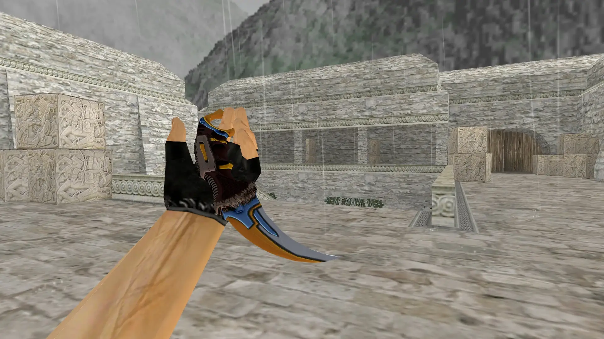 Karambit | Taruk Clan — de_aztec (first person)