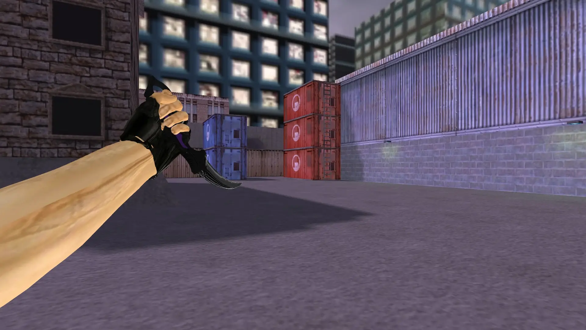 Karambit | Ultraviolet — cs_assault (first person)