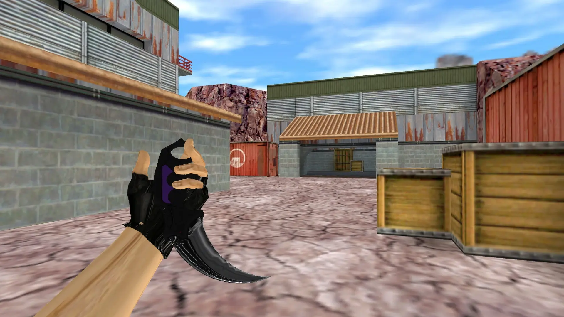 Karambit | Ultraviolet — de_nuke (first person)