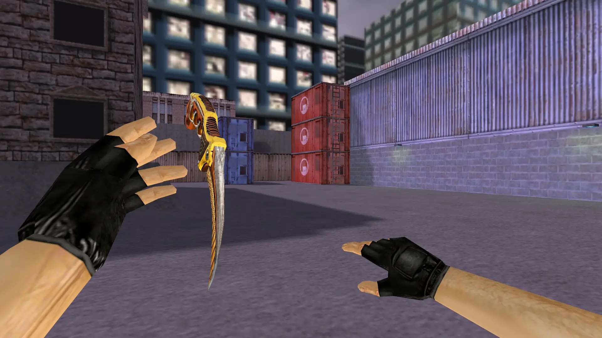 Karambit | Warmech — cs_assault (first person)