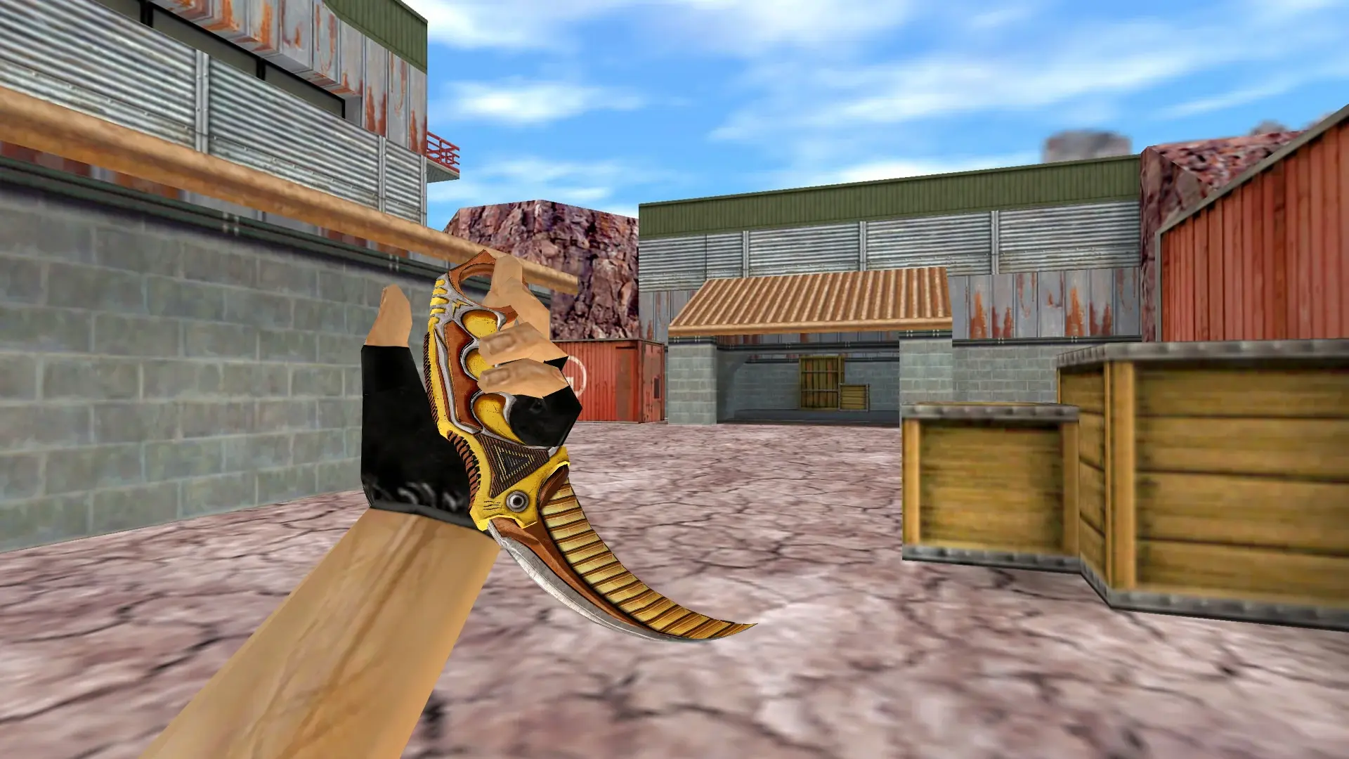 Karambit | Warmech — de_nuke (first person)