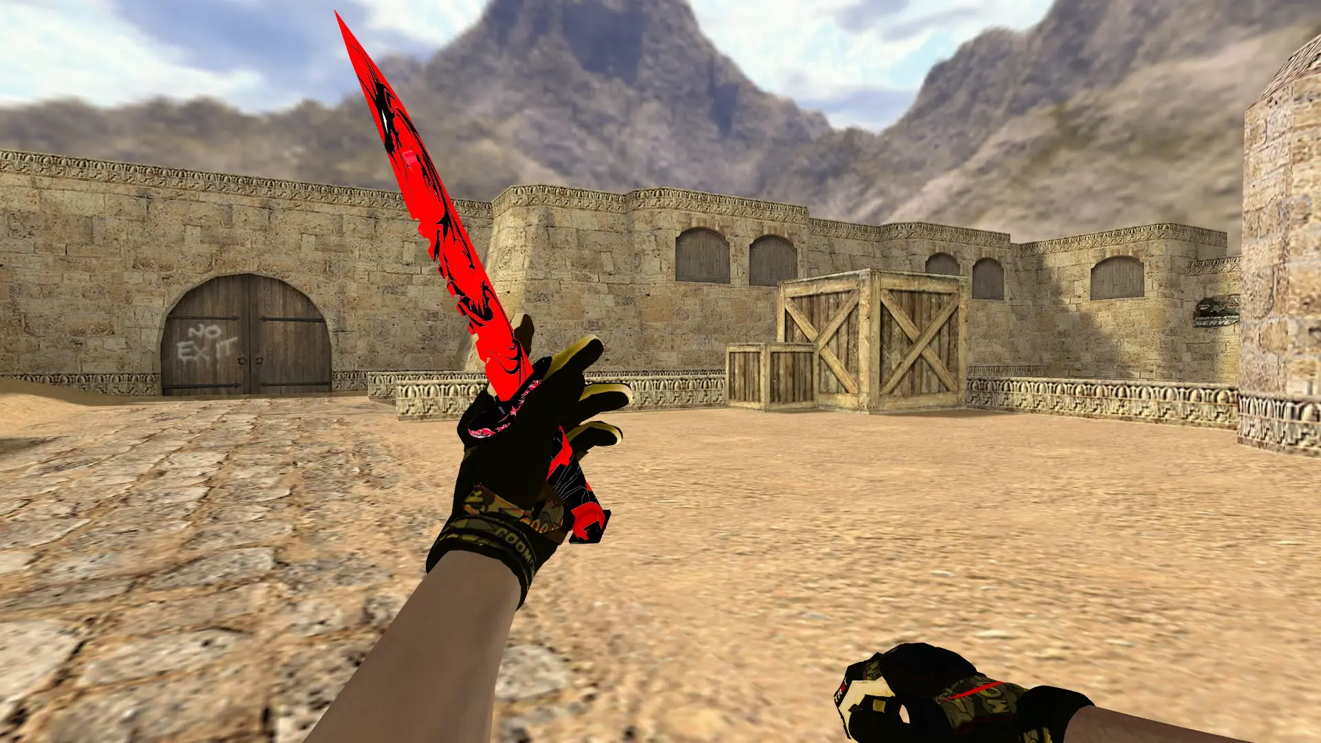 M9 Bayonet | Dragon Soul — de_dust2 (first person)