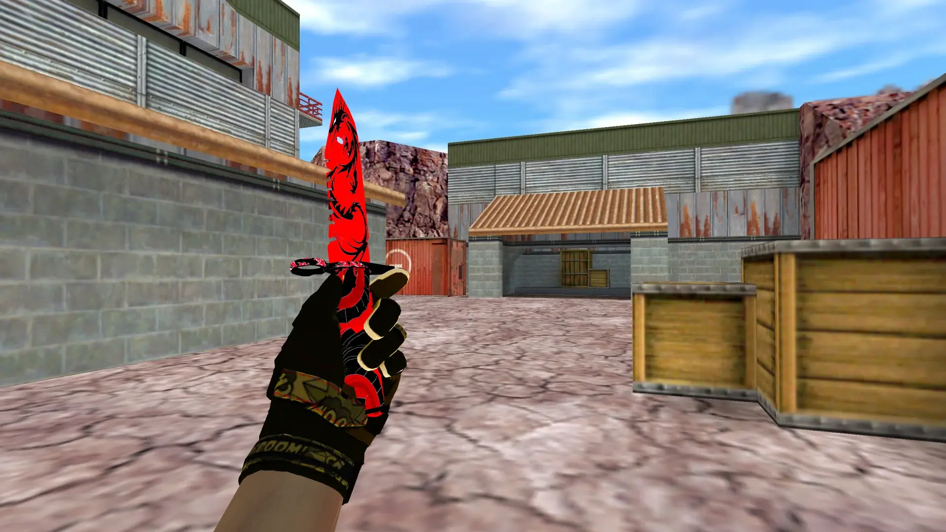 M9 Bayonet | Dragon Soul — de_nuke (first person)