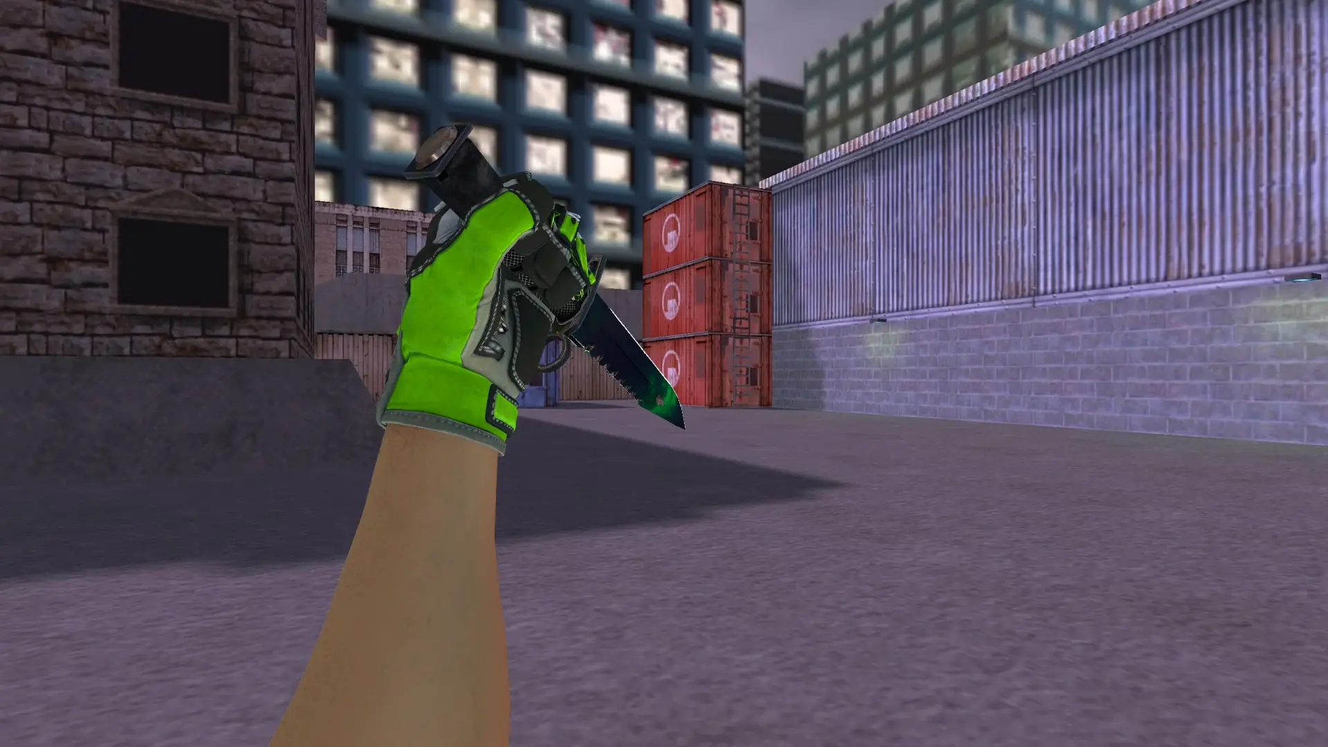 M9 Bayonet | Gamma Doppler Phase 1 — cs_assault (first person)