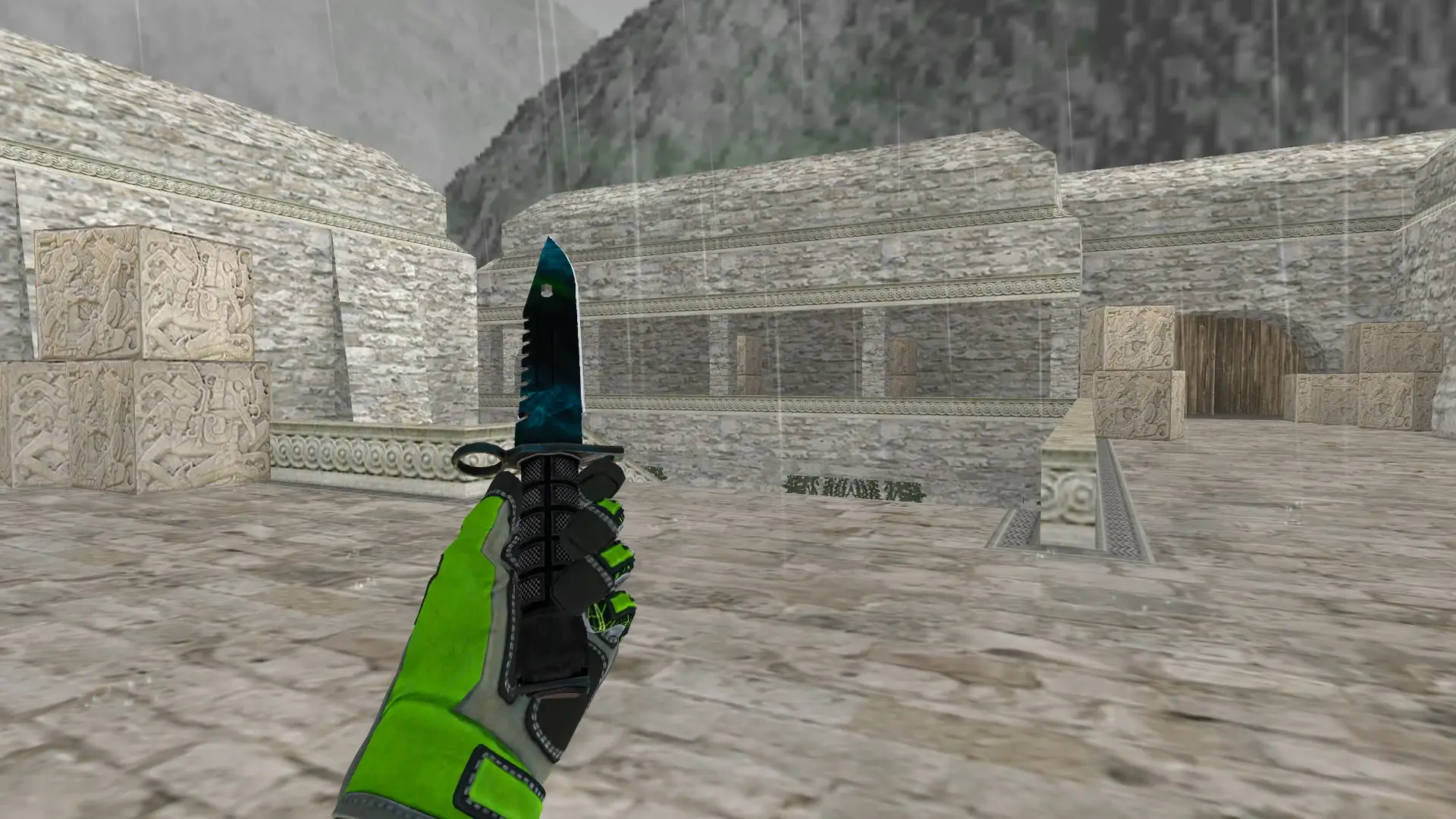M9 Bayonet | Gamma Doppler Phase 3 — de_aztec (first person)