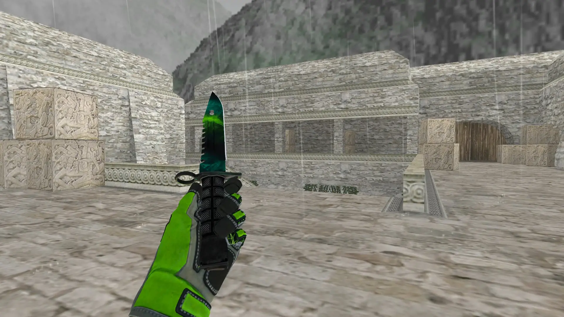 M9 Bayonet | Gamma Doppler Phase 4 — de_aztec (first person)
