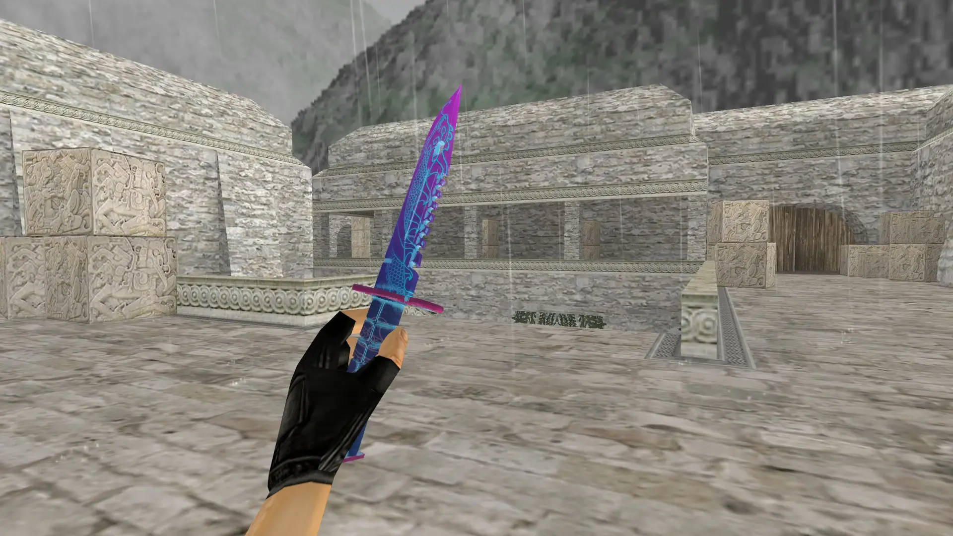 M9 Bayonet | Kumicho Dragonfish — de_aztec (first person)